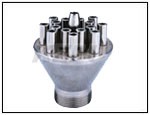 cluster fountain nozzle